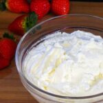 Receta fácil para hacer crema batida con azúcar glass