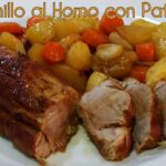 Receta fácil para solomillo de cerdo al horno con cebolla caramelizada