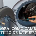 Reemplaza fácilmente la puerta de tu lavadora en casa