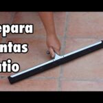 Repara fácilmente las juntas de las baldosas de tu terraza