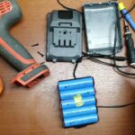 Reparación de batería de taladro solución para carga fallida