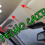 Reparación de techo despegado de coche guía paso a paso