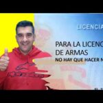 Requisitos renovación licencia armas tipo D y E - Guía completa