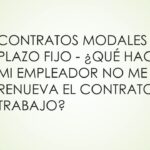 Señales de no renovación de contrato ¿Qué debes tener en cuenta?