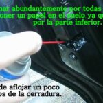Solución para la puerta trasera que no cierra en tu coche