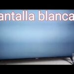 Soluciona la pantalla blanca de tu televisor en 5 pasos