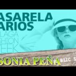Sonia Peña deslumbra en su desfile de moda en Málaga