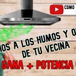 Tapar tubo campana extractora solución fácil en 5 pasos