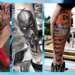 Tatuajes masculinos en el gemelo: diseños imponentes para lucir con estilo