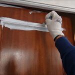 Técnica de pintura a la tiza para puertas guía paso a paso