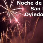 Ubicación de los fuegos artificiales en Oviedo
