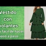 Vestidos femeninos con volantes en la falda: la tendencia de la temporada